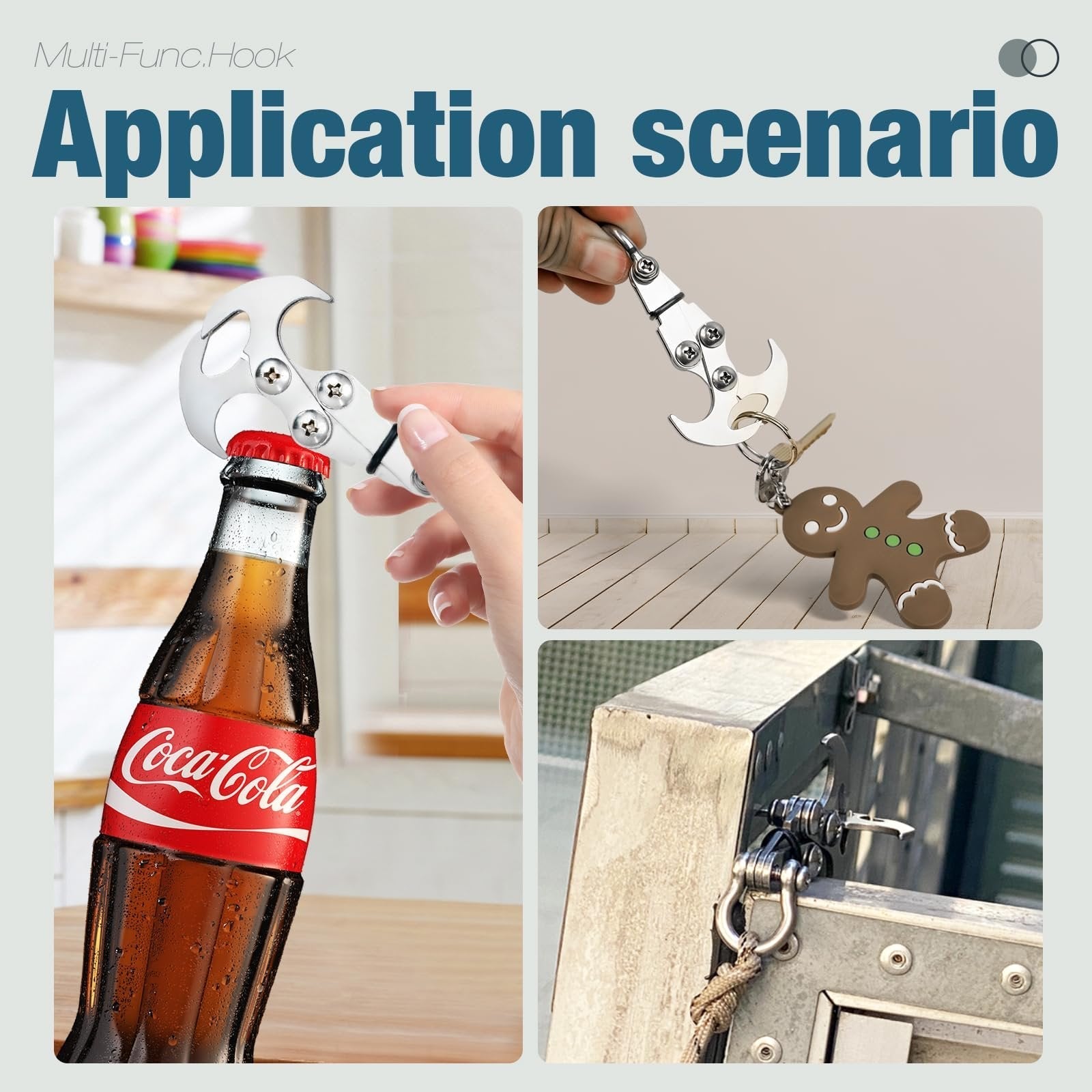 Hookster™ - Multifunctional Stainless Steel Hook