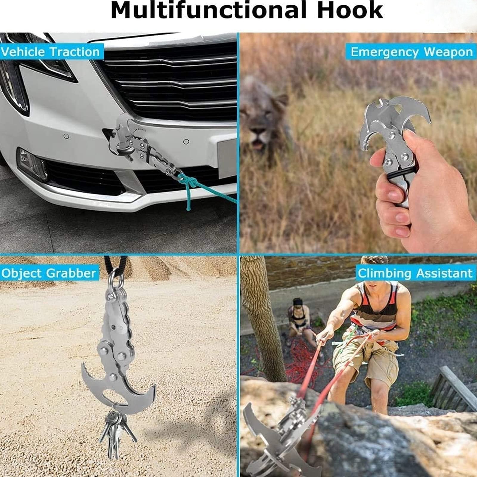 Hookster™ - Multifunctional Stainless Steel Hook