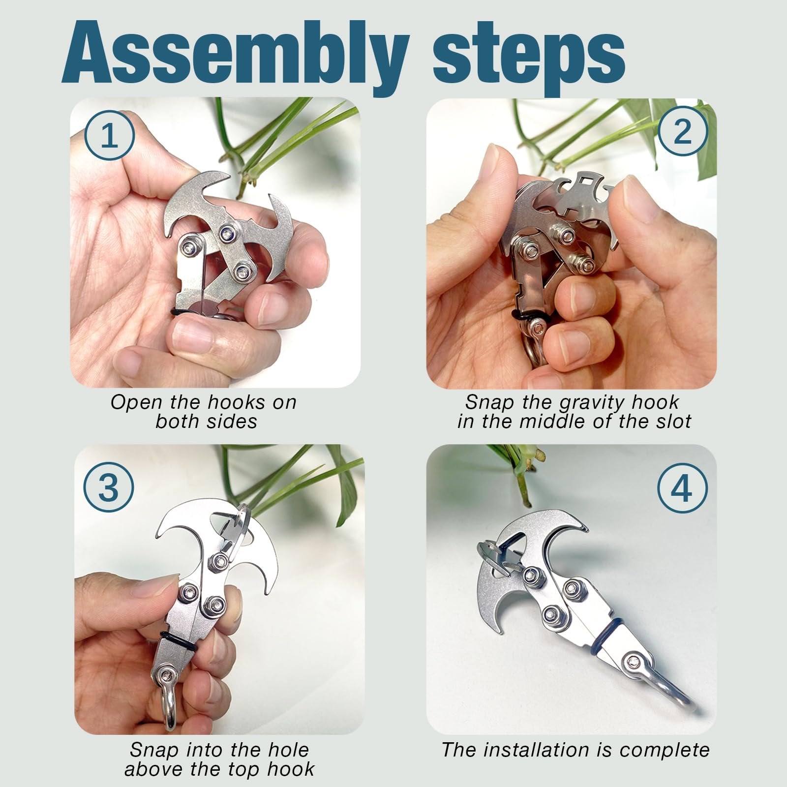 Hookster™ - Multifunctional Stainless Steel Hook