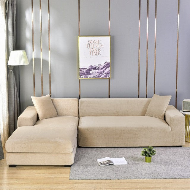 LuxurySofa™ - Elastic Velvet Sofa Bed Cover