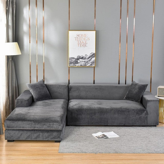 LuxurySofa™ - Elastic Velvet Sofa Bed Cover