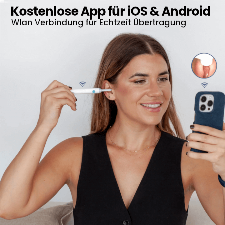 CleanEars™ - Intelligent Ear Cleaner with HD Camera