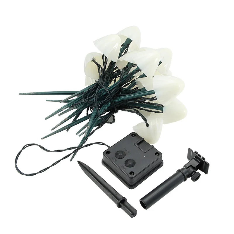 GlowShroom™ - LED Solar Mushroom String Lights