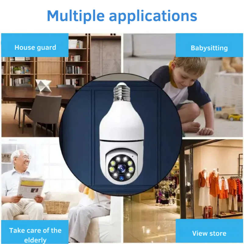 InvisiBulb Cam™ – Discreet Home Surveillance