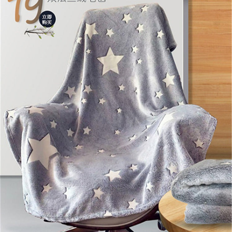 GlimBlanket™ - Shimmering Night Stars Blanket