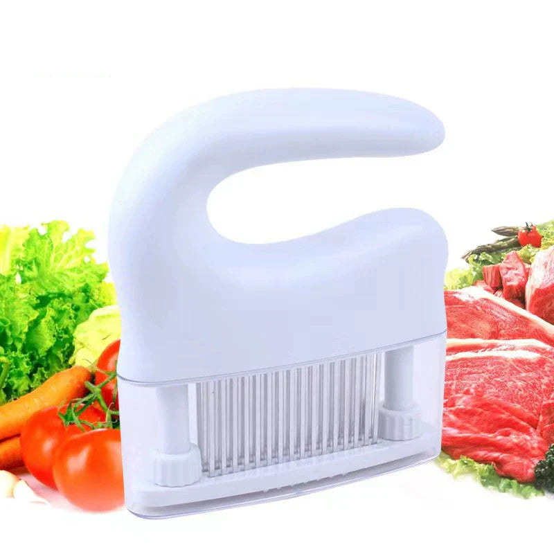 TenderPro™ - 48 Stainless Steel Blades Manual Meat Tenderizer