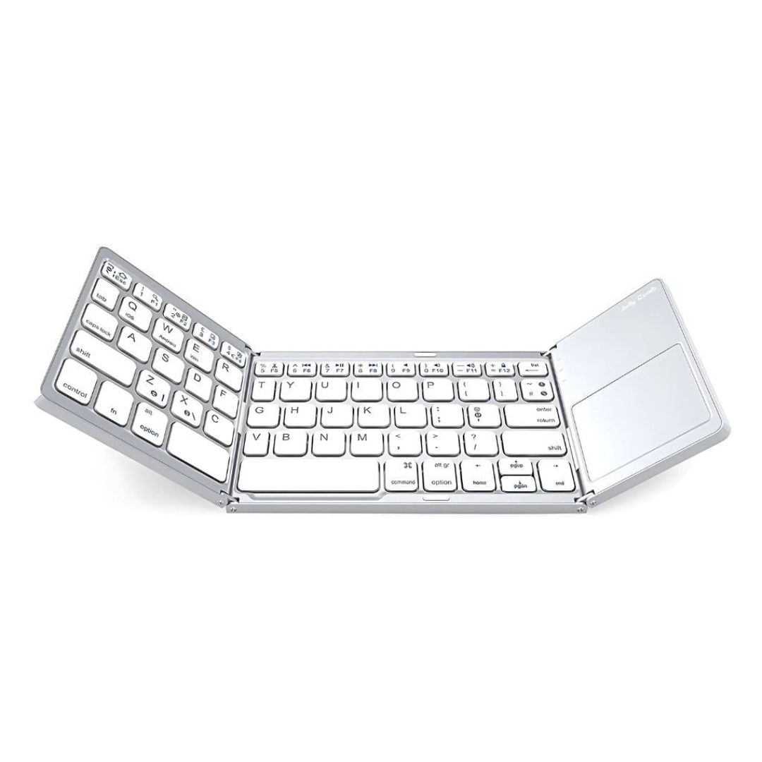 KeyFold™ – Foldable Bluetooth Keyboard With Touchpad