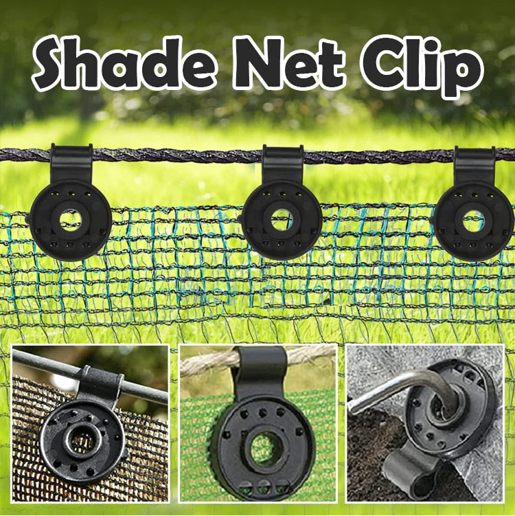 1+1 Free | ShadeClip™ - Sunshade Net Clamps NetHold (20+20 Pieces)