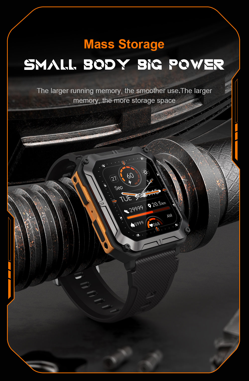 TitanWatch™ - Indestructible Smartwatch