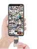 4-in-1 FlashDrive™ - Plug-and-Play Storage for iOS, PC, and Android Devices