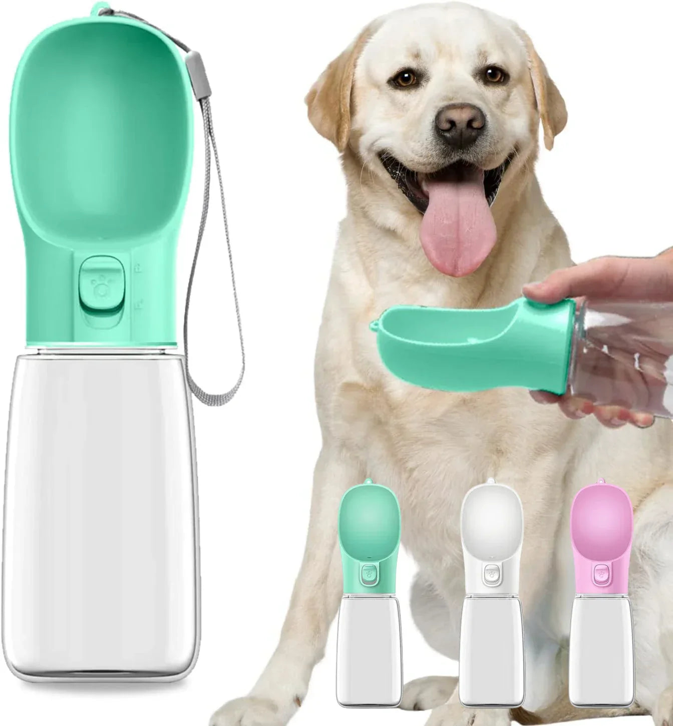 PetPal™ - Portable Dog Bowl With Water Bottle