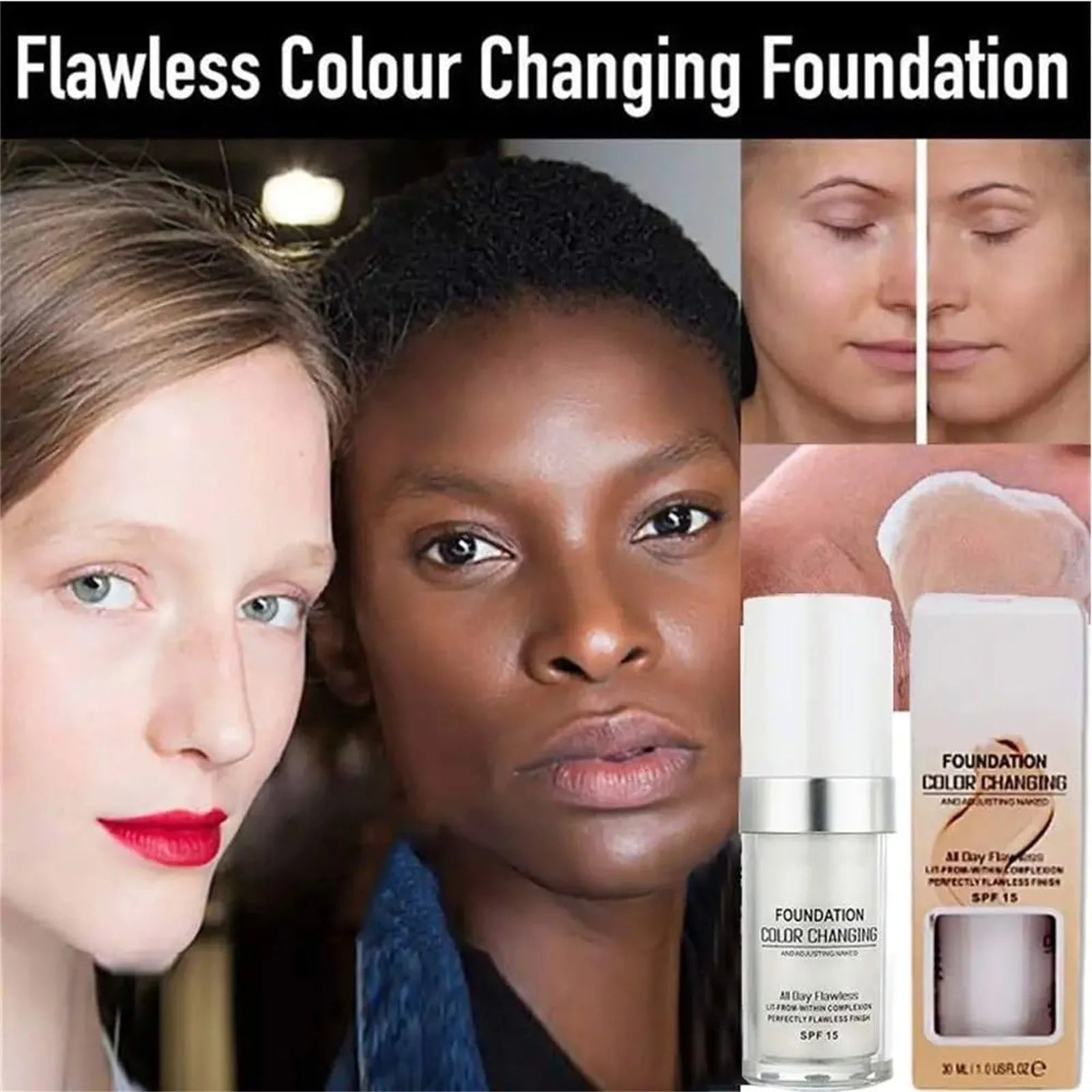 1+1 FREE | ConcealerX™ - Color-changing foundation for flawless skin