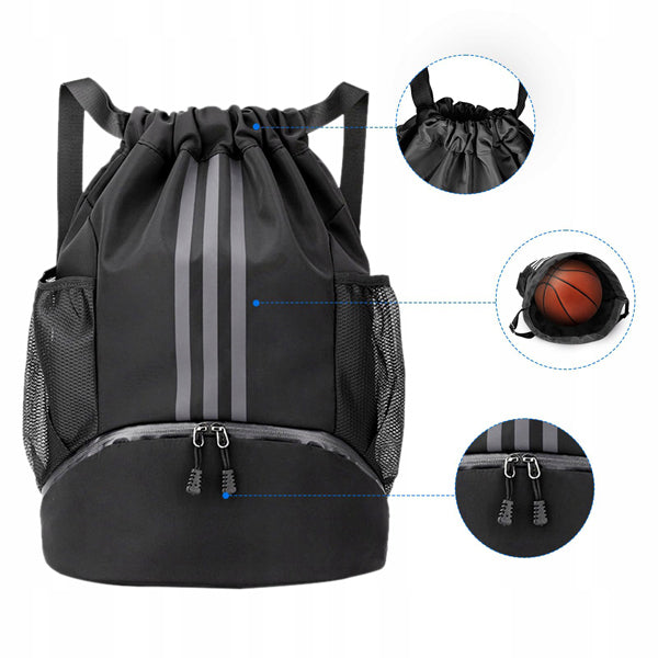 SportPack™ - Unisex Drawstring Backpack