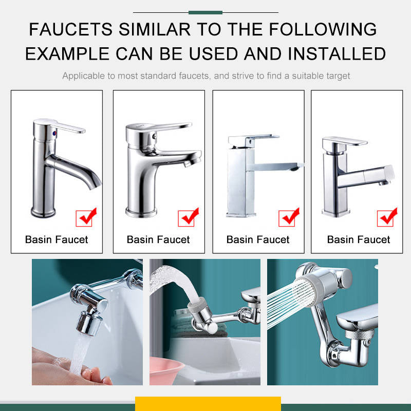 AquaFlex™ - 1080-Degree Universal Extension Tap