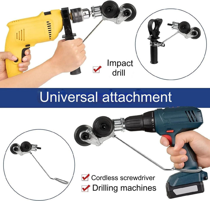 Electric Drill Shears™ - Converts a drill into shears