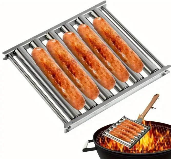 GrillPro™ - The Ultimate Hot Dog Roller For Perfectly Cooked Sausages!