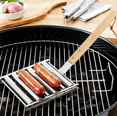 GrillPro™ - The Ultimate Hot Dog Roller For Perfectly Cooked Sausages!