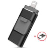 4-in-1 FlashDrive™ - Plug-and-Play Storage for iOS, PC, and Android Devices