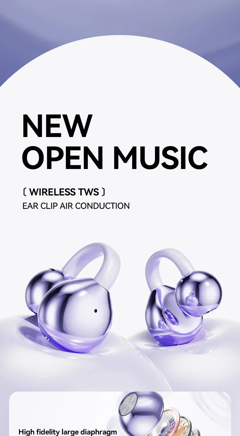 SoundClip™ - Bluetooth Ear Clip Headphones