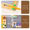 MagnetPlayset™ - Magnetic Wooden Letter Maze Puzzle