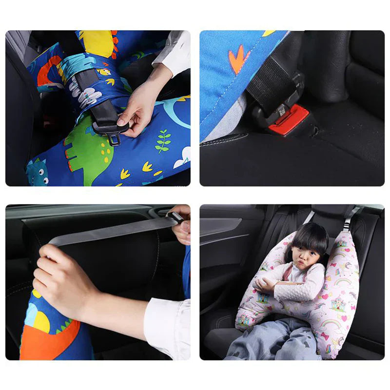 SleepMate™ – H-shaped Travel Car Pillow For Kids