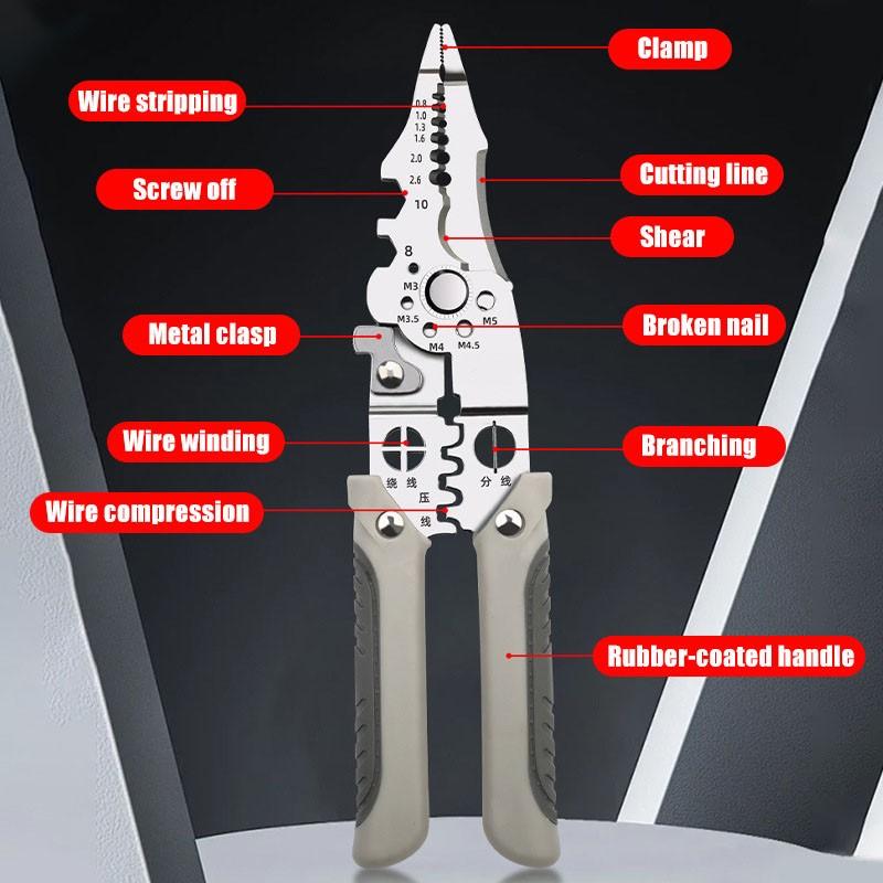 1+1 FREE | WireMaster™ Multifunctional Wire Stripping Pliers