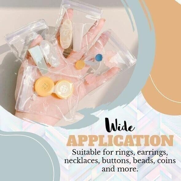 Jewelkase™ - Transparent Jewelry Storage Book Set