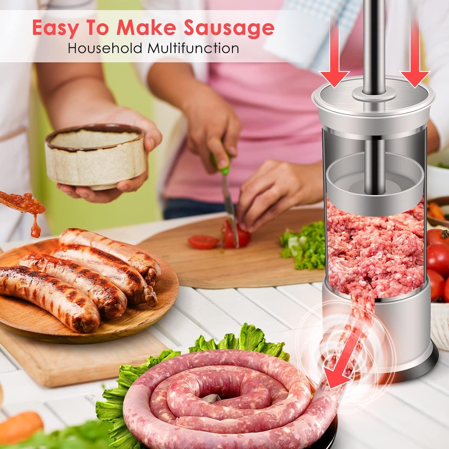 SausiCraft™ - Make Perfect Sausages With Ease!