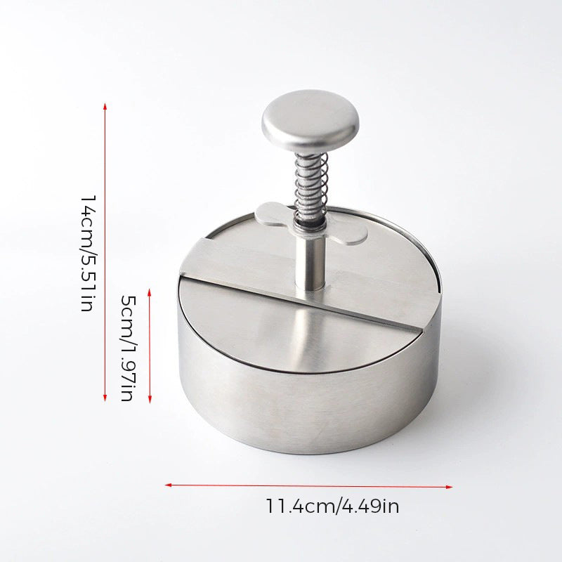 GrillMasterPro™ – Perfectly shaped, juicy burgers quickly and easily prepared