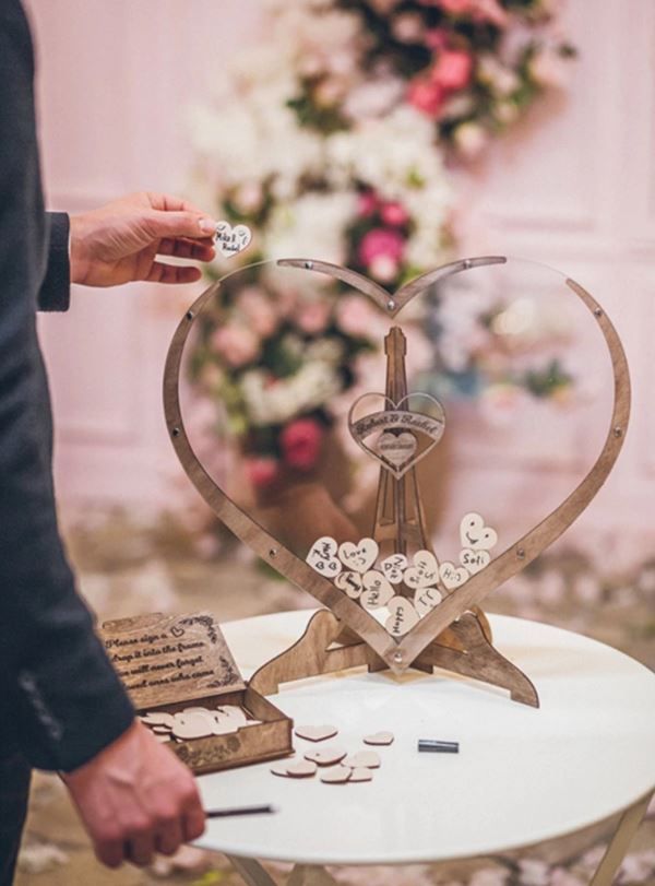 Heartistry™ - A Guestbook That Holds Your Love Forever!