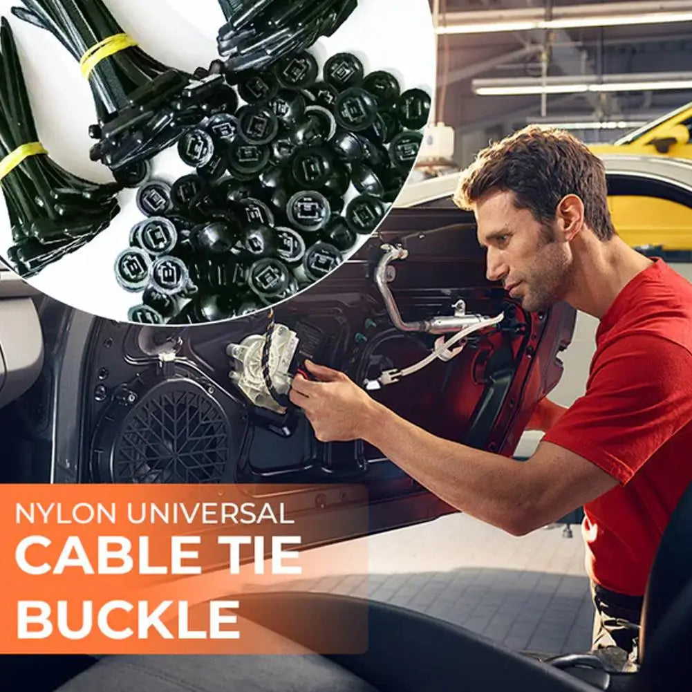 TitanGrip™ — Master Your Car's Silence with Instant, Tool-Free Cable Control (100 Pieces/Set)