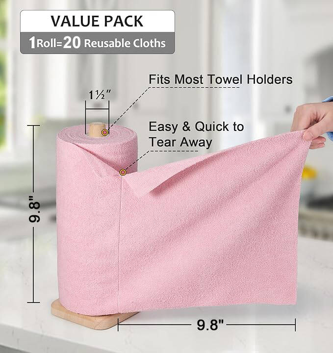 1+1 FREE | CleanCycle™ Reusable Microfiber Towels
