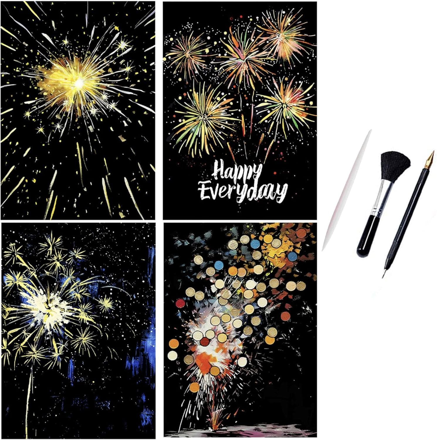 ScratchPainting™ – Discover your imagination with every colorful scratch