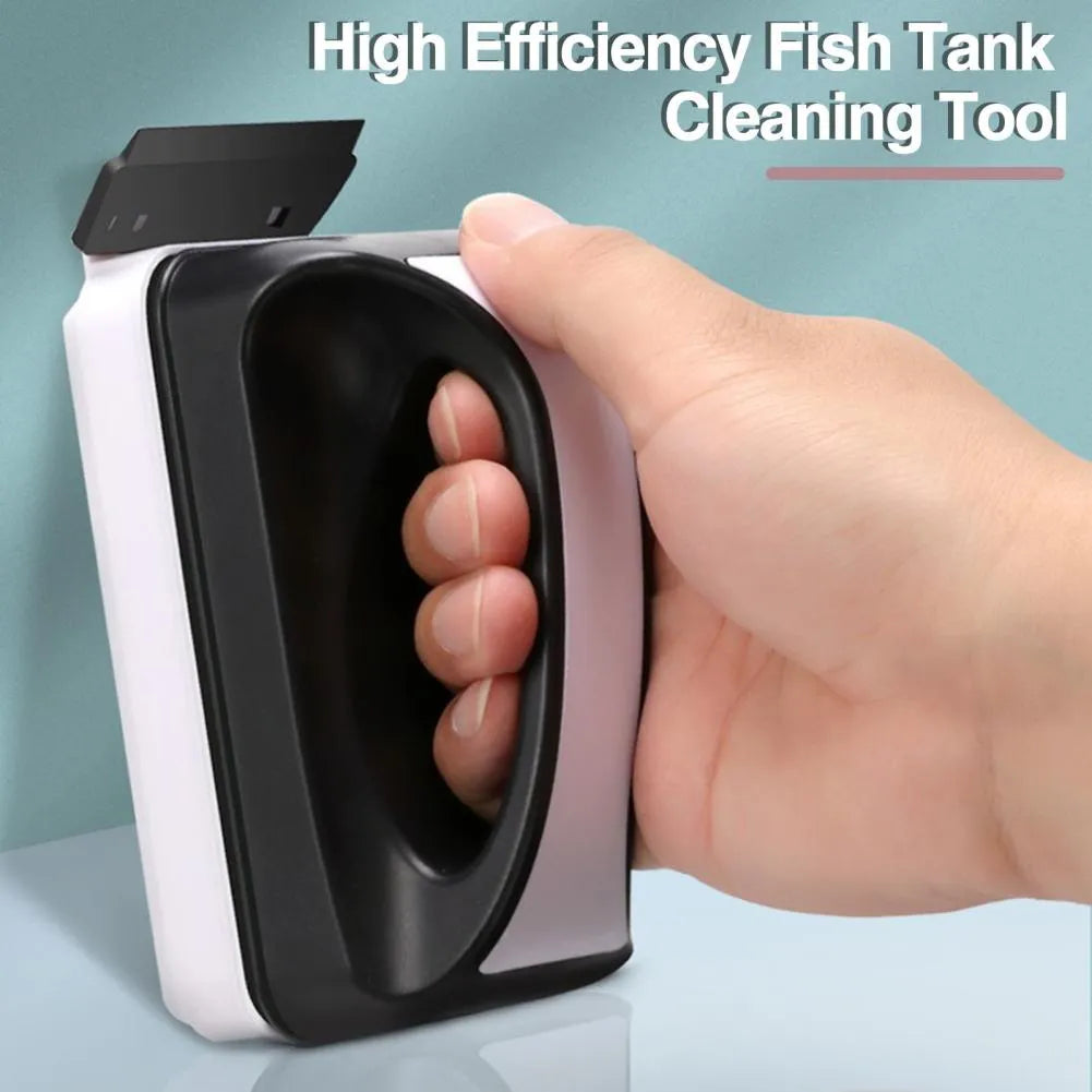 ClearMag™ - Aquarium Fish Tank Floating Glass Cleaner With Scraper