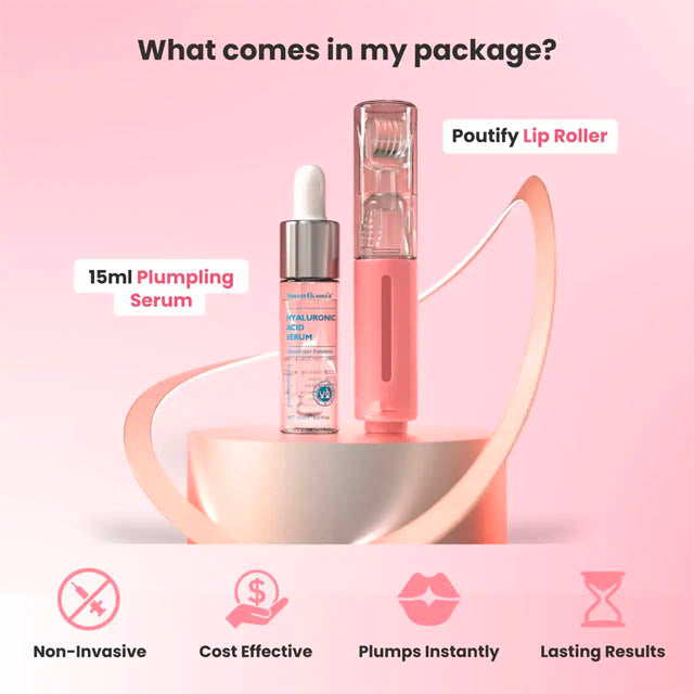 VoluFleur™ Lip Roller – Natural full lips that shine confidently, completely painless