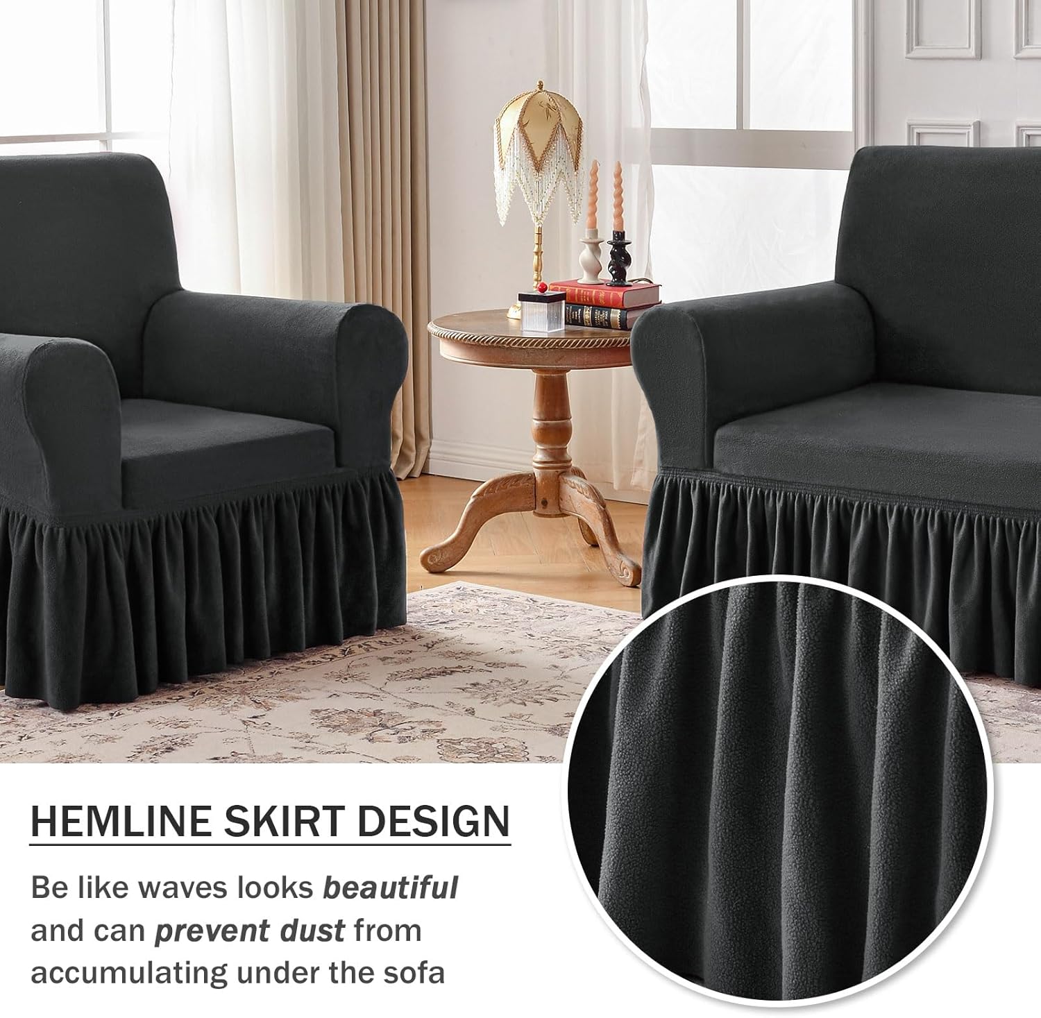 CozyNest™ — Encase your sofa with cloud-like comfort and long-lasting protection