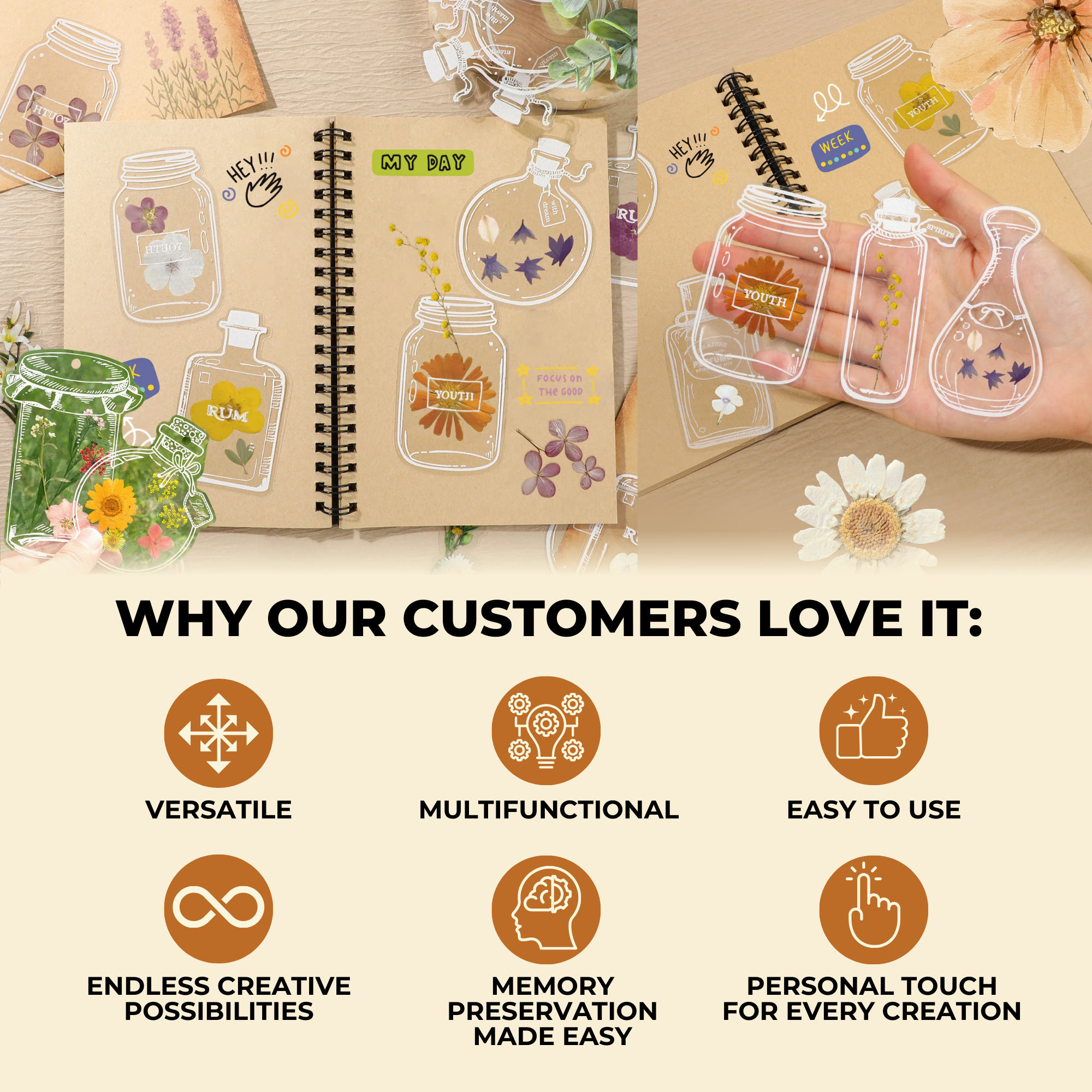 20+20 FREE | BlossomTabs™ — Turn any page into a beautiful keepsake you'll cherish