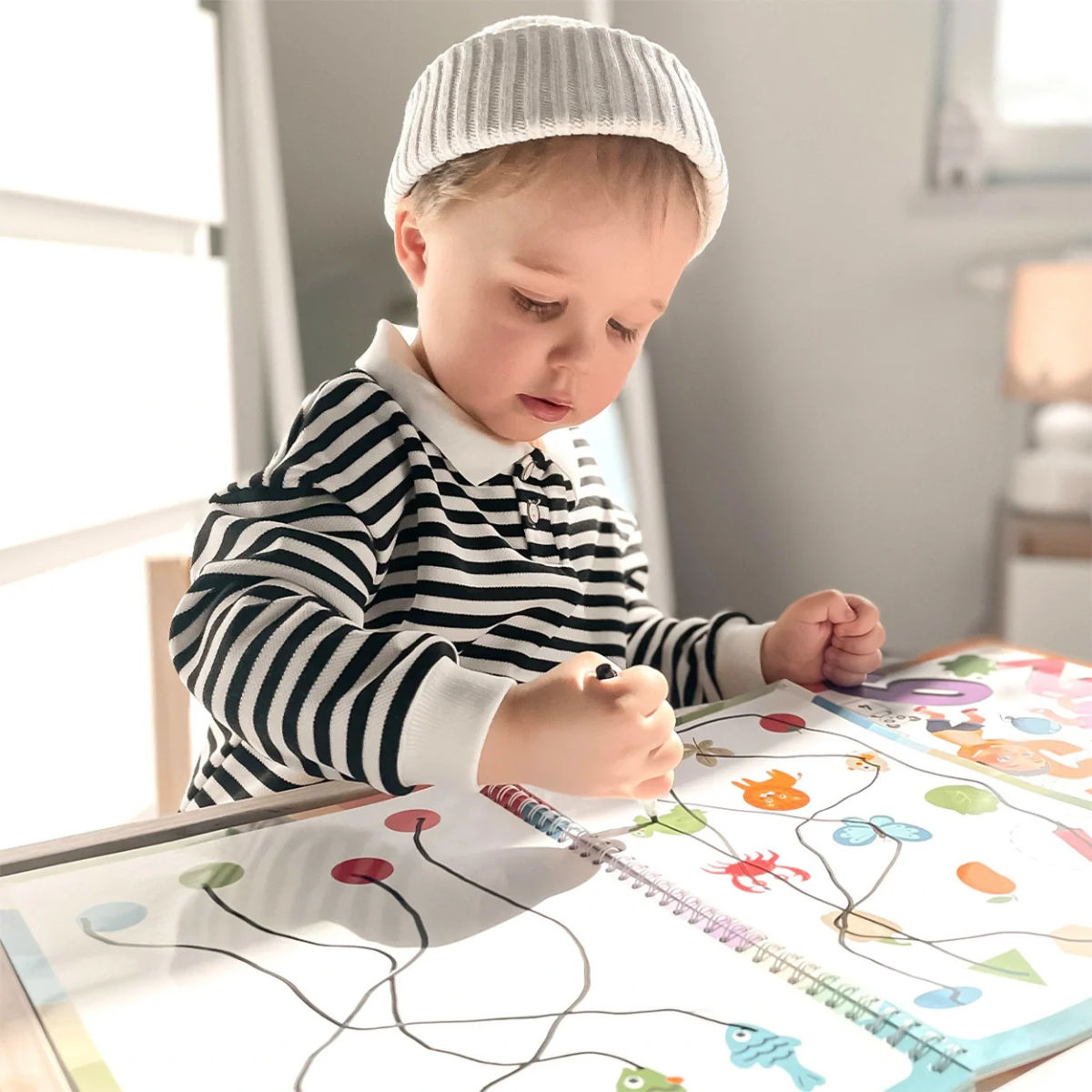 ColorWhiz™ Learning Workbook – Ignite Your Child's Imagination and Boost Brainpower on Every Fun Page