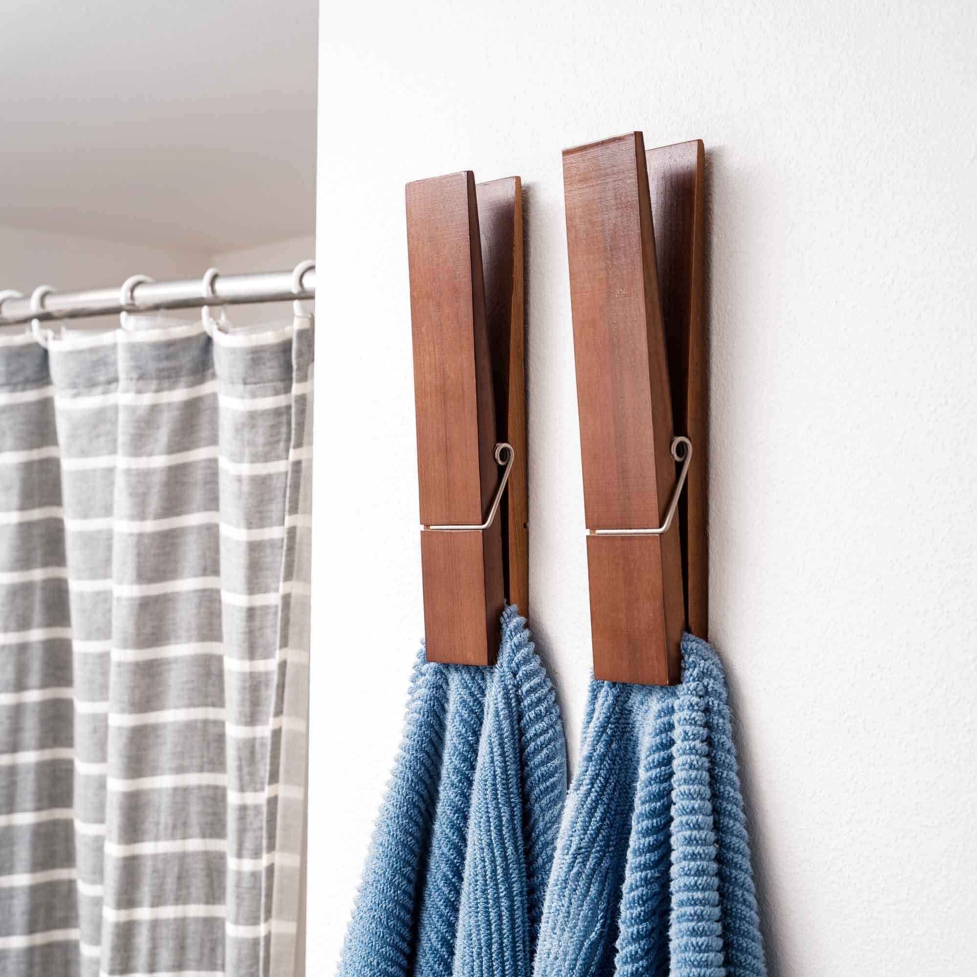 1+1 FREE | Clothespin Towel Holder™ — Bring Warm Rustic Charm And Sturdy Support To Your Home