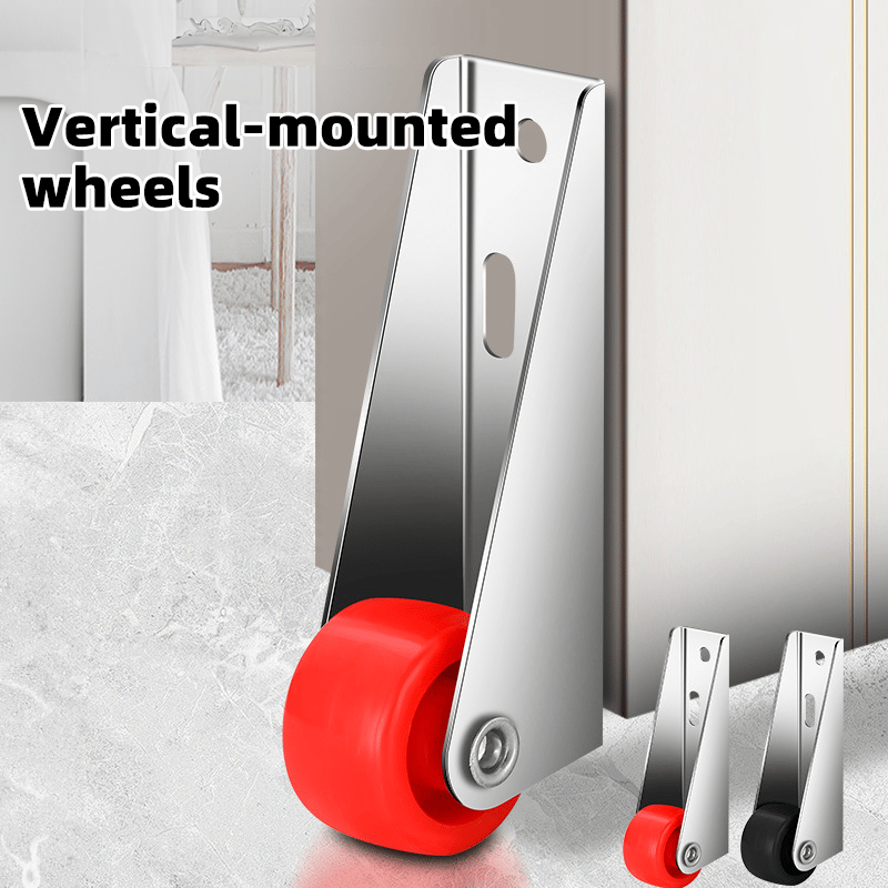 1+1 FREE | SqueakSafe™ Swivel Door Roller with Long Bracket