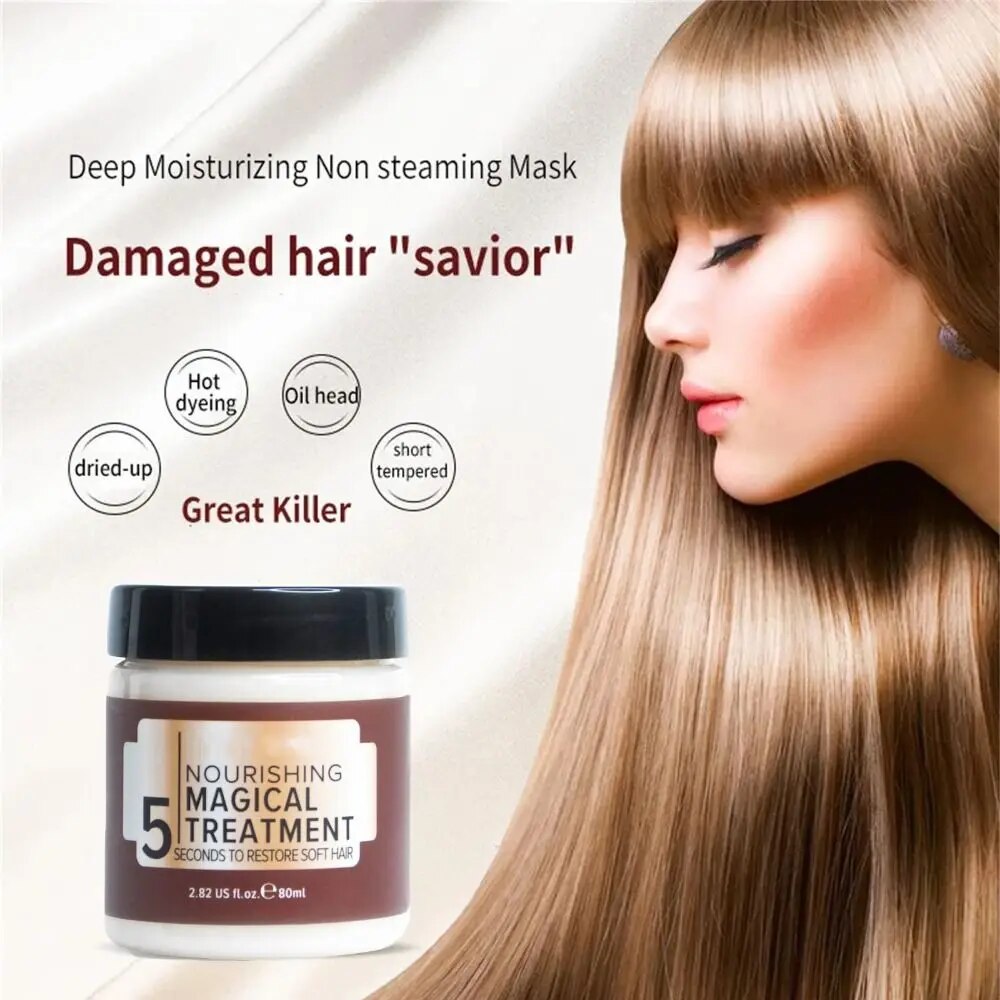 1+1 FREE | Glossiq™ Hair Mask — Instantly Transforms Dry, Frizzy Hair into Smooth, Silky Perfection