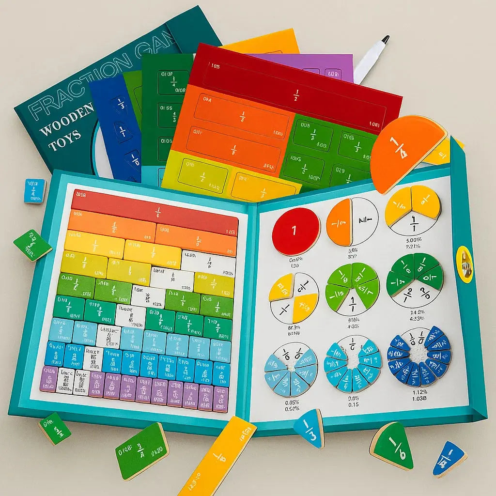 Magnetic Math Set™ – Understand Fractions and Build Confidence