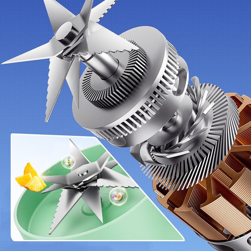 GlowPulse™ – Power your day with fresh blends anytime, anywhere