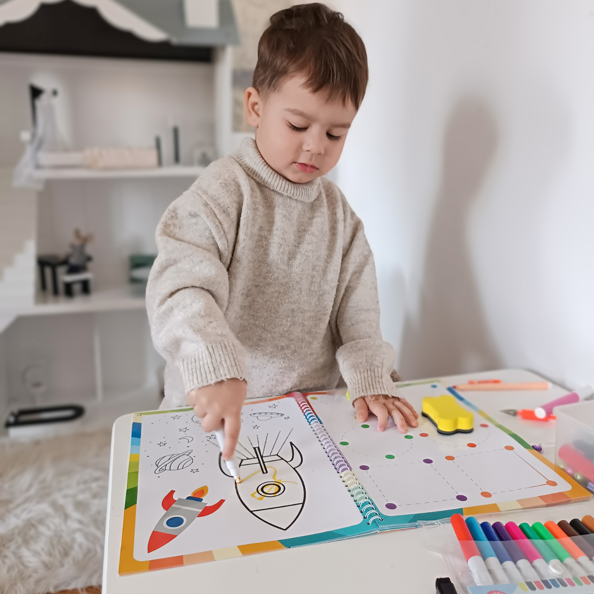 ColorWhiz™ Learning Workbook – Ignite Your Child's Imagination and Boost Brainpower on Every Fun Page