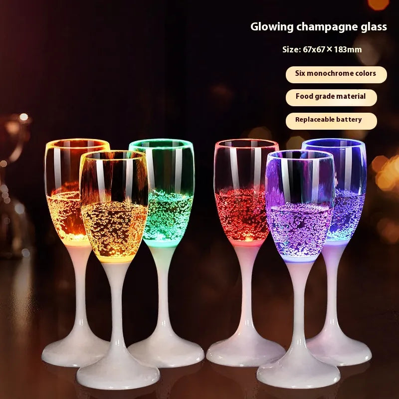 GlasGlo™ - LED Light Wine Glasses