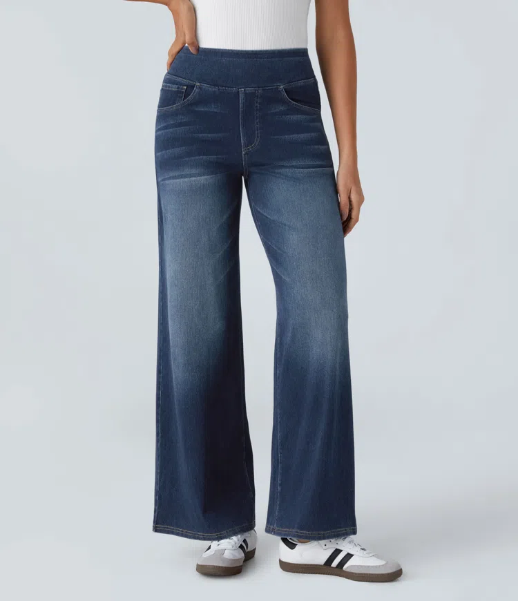 Mel™ - Comfortable High-Waisted Jeans