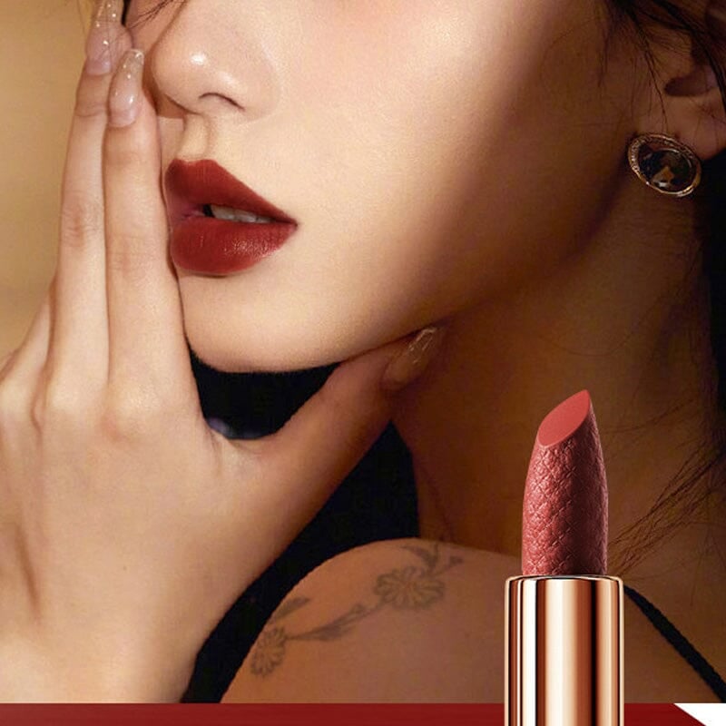 GlossBag™ - Velvet Matte Lipstick Set with Chain Bag