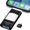4-in-1 FlashDrive™ - Plug-and-Play Storage for iOS, PC, and Android Devices