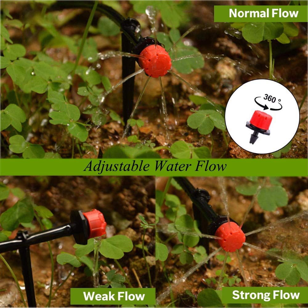 Adjustable Drip Irrigation Nozzles™ - Adjustable Drip Nozzles for Precise Plant Watering
