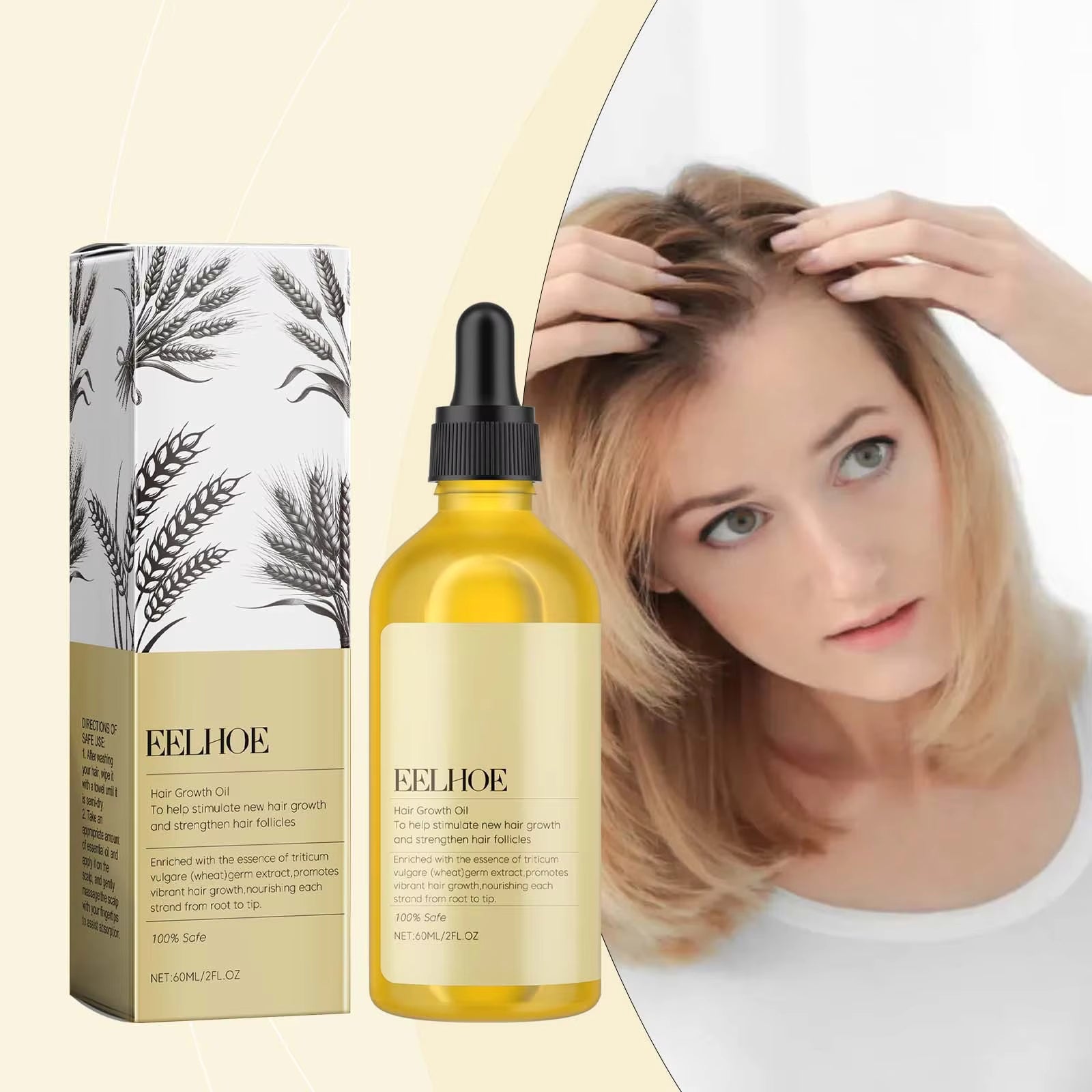 1+1 FREE | Natural Hair Oil™ – Transform Thin Hair into Luxurious, Resilient Strength